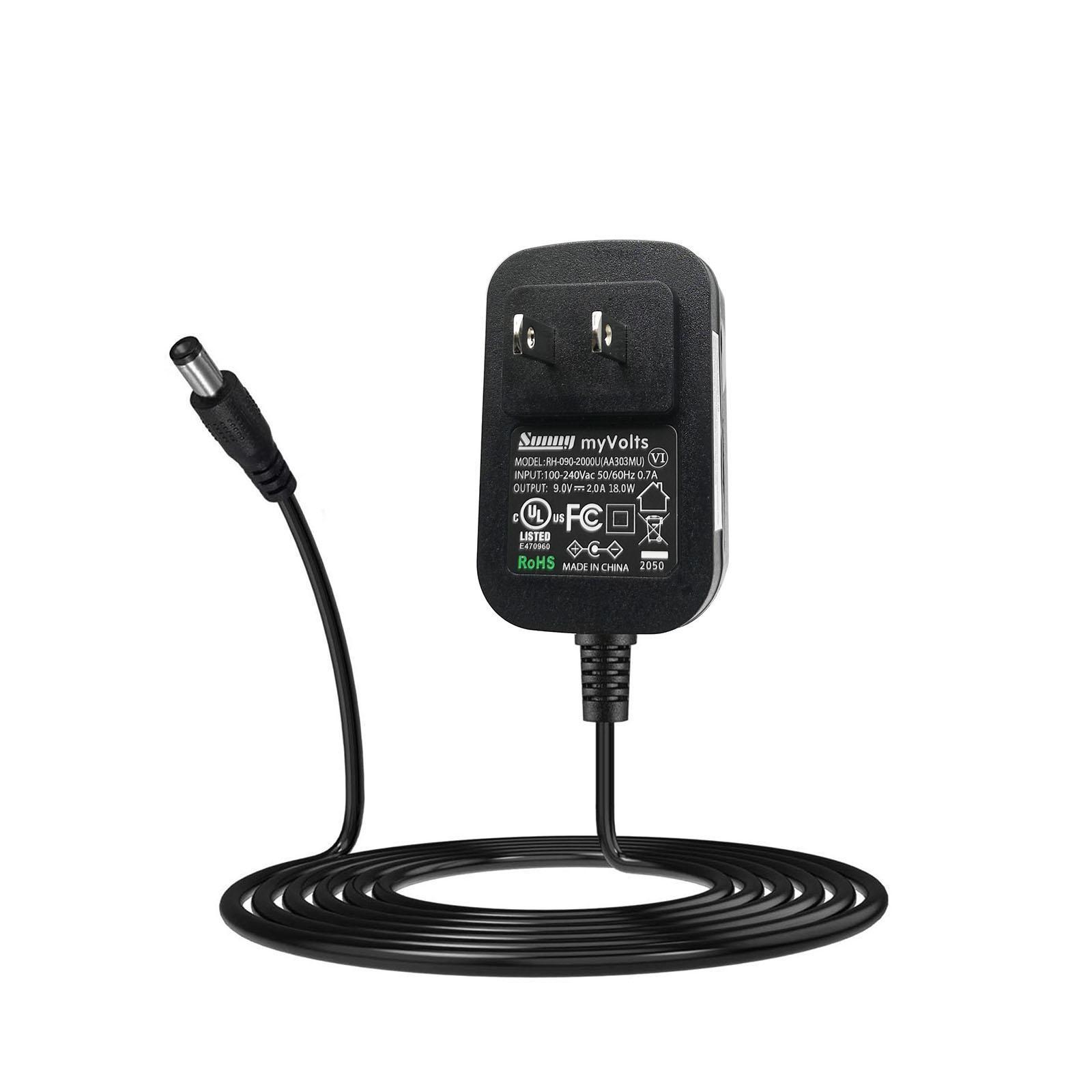 US 9V Power Adaptor for the Boss GX-100 Multi-effects by myVolts