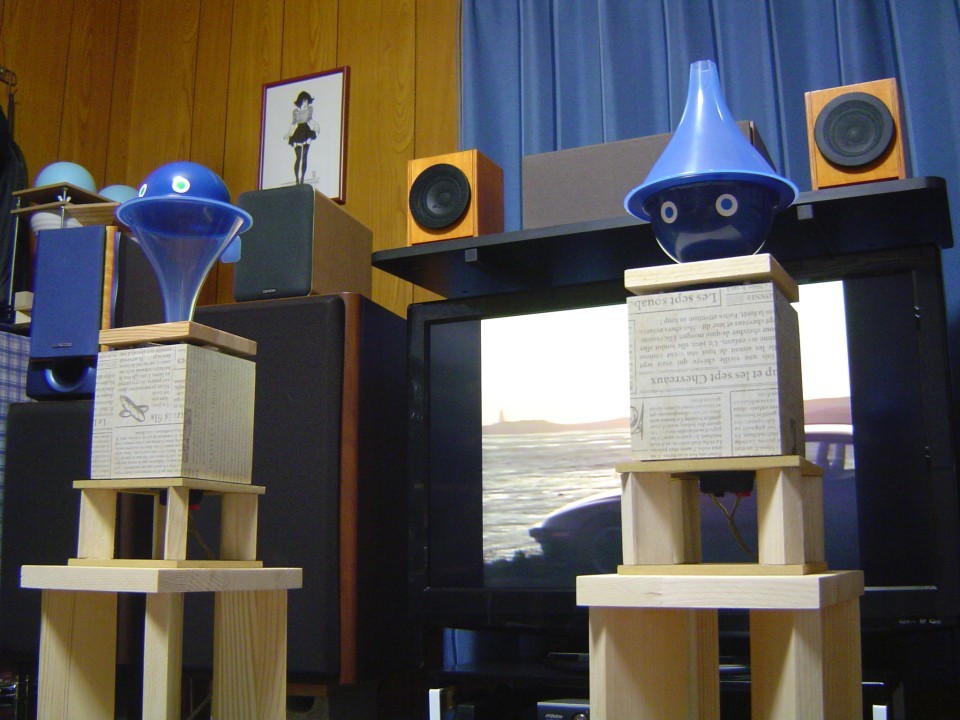 展示用】スマホ用無指向性ドームスピーカー（リフレクター）