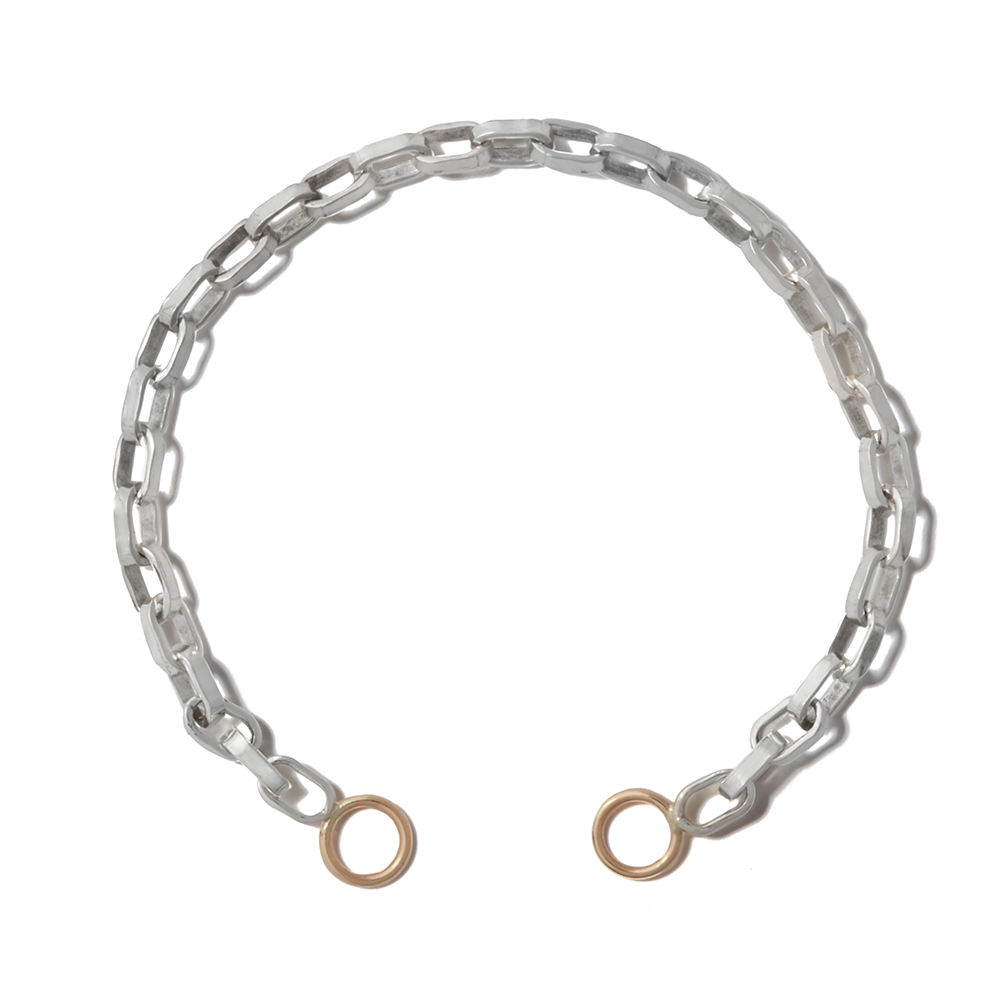 Biker Chain Bracelet in Silver | Marla Aaron
