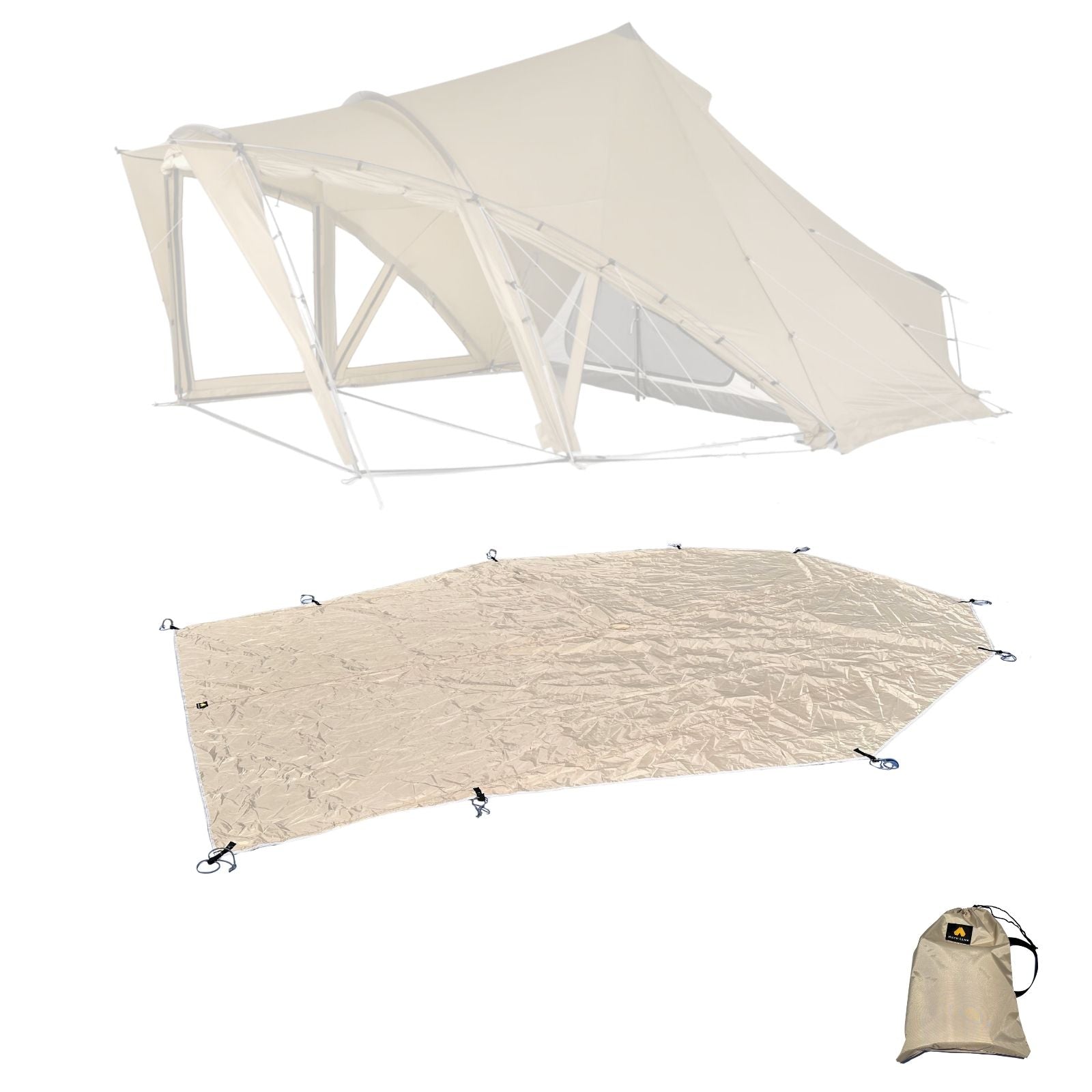 ZANE ARTS LOLO / ゼインアーツ ロロ + DODグランドシート ZANE ARTS