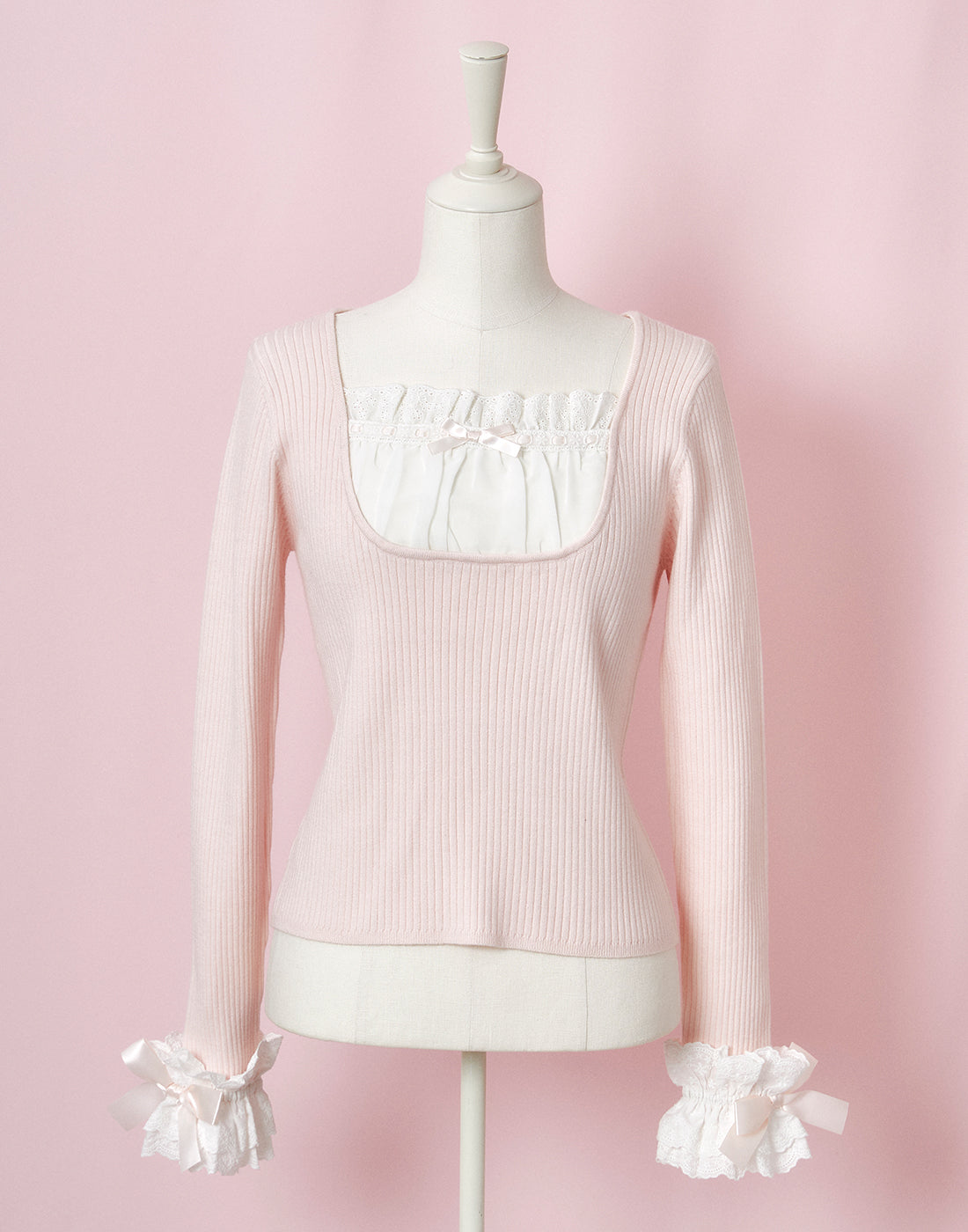 愛しのlace frill cuffsトップス – mellfy memory