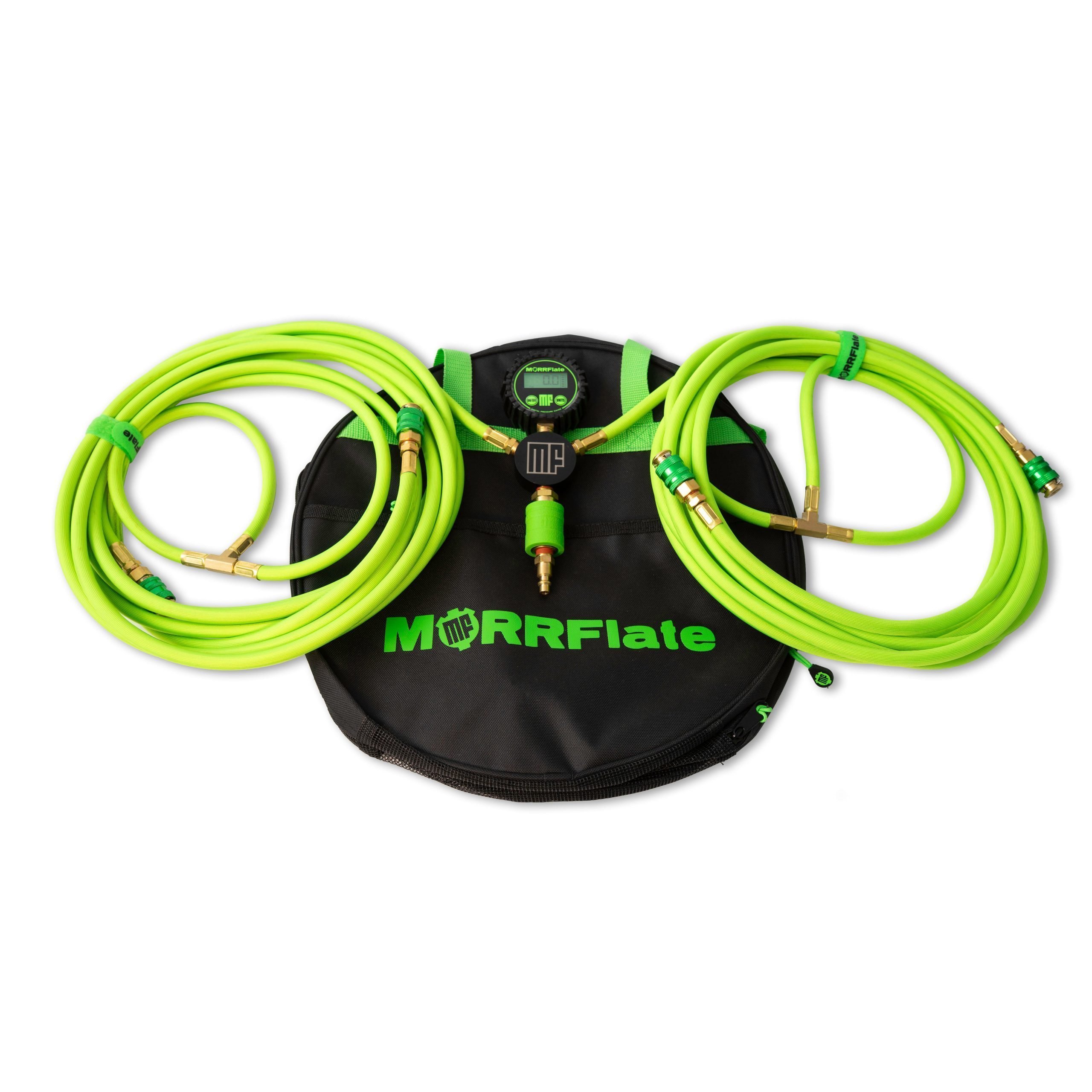 MORRFlate Braided Quad+: 4-Tire Hose Kit, Up to 155