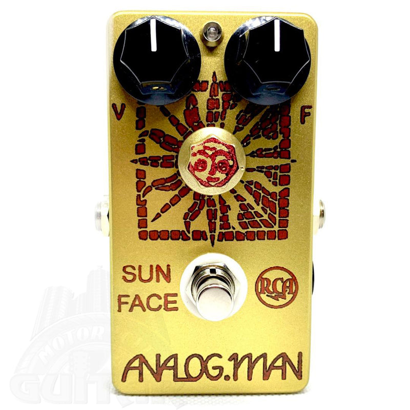 Analogman Sun Face RCA Lo Gain – Motor City Guitar