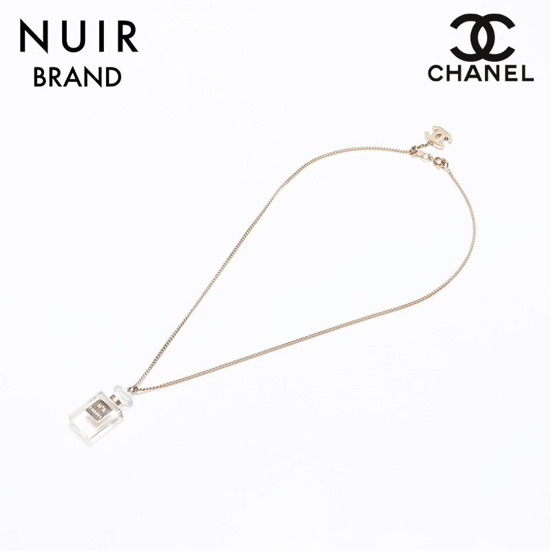 シャネル CHANEL ココマーク 04A 香水ボトル ネックレス ゴールド