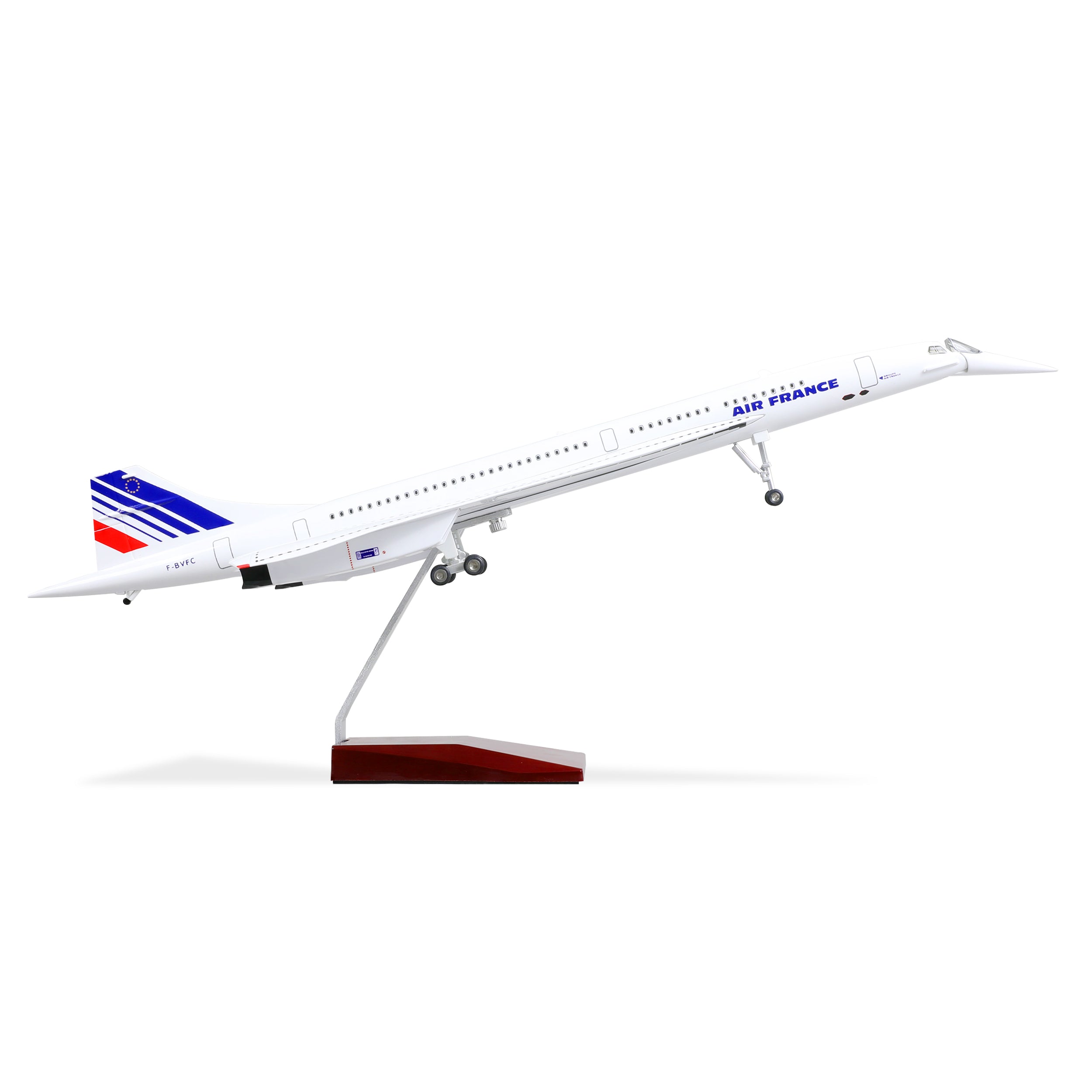 1:125 Concorde Air France Diecast Airplane Model | Finished Large