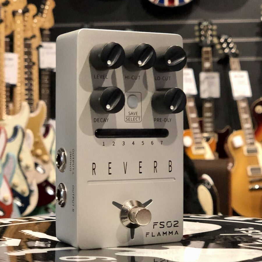 Flamma FS02 Guitar Reverb Pedal Streo – nafiriguitar.com