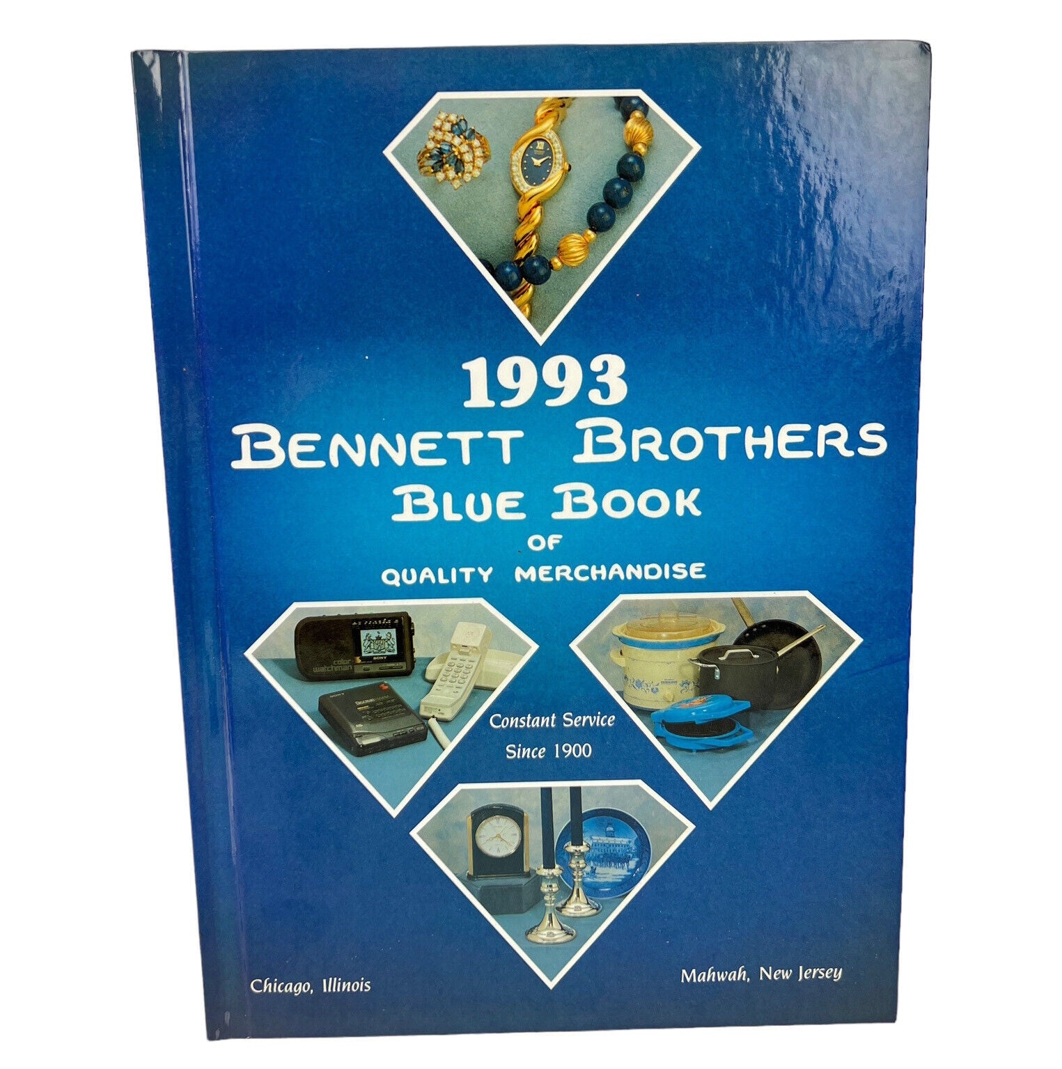 Vintage 1993 Bennett Brothers Blue Book Quality Merchandise