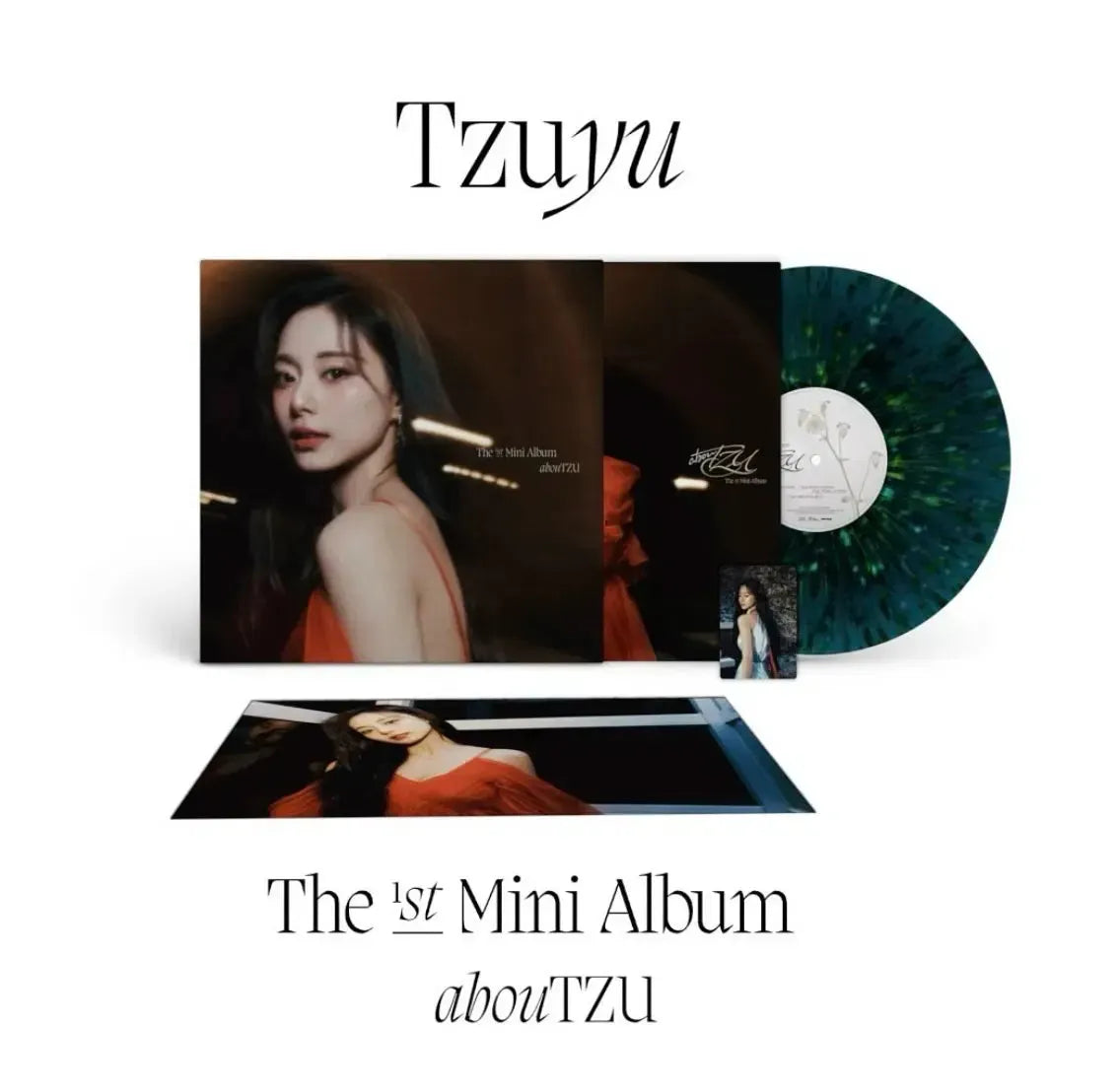 Buy TWICE Tzuyu - [AbouTzu] Vinyl Record LP Album | Oppa Store
