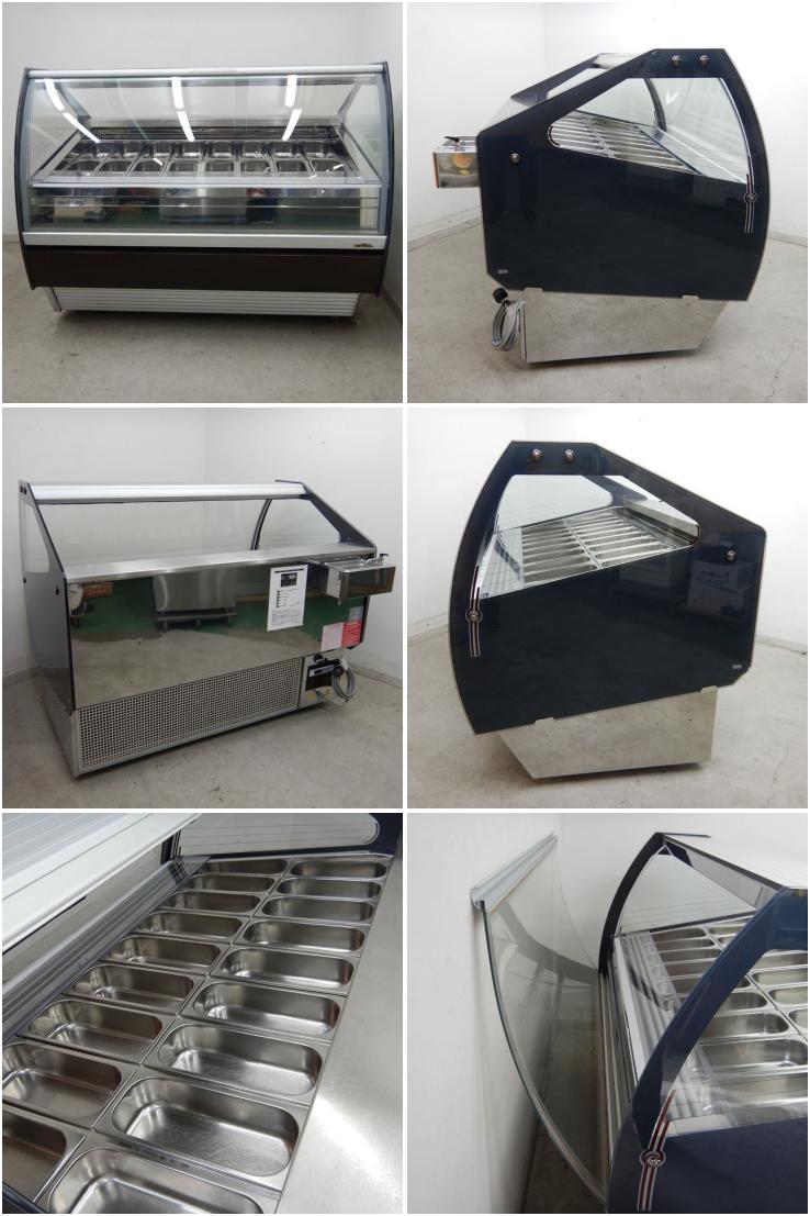 中古】 A04744 ジェラートショーケース/ディッピングケース SEVEL MX