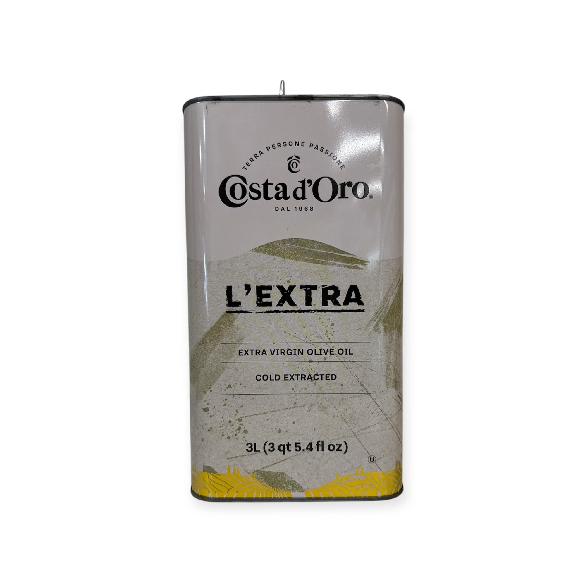 Costa D Oro Extra Virgin Oil Tin 3L – Origini Italian Market