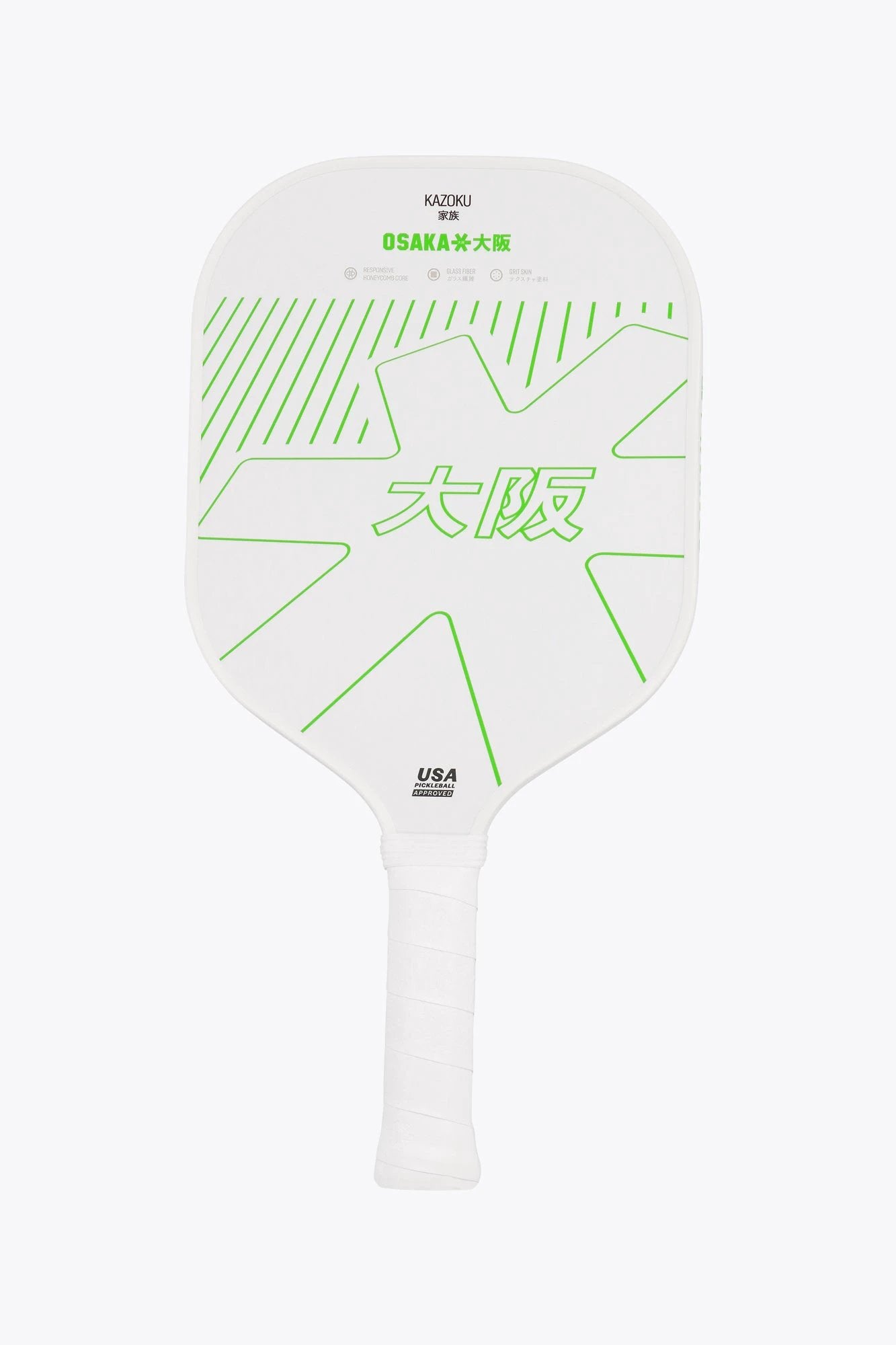 Osaka Pickleball Paddle Kazoku | Iconic White | Osaka World