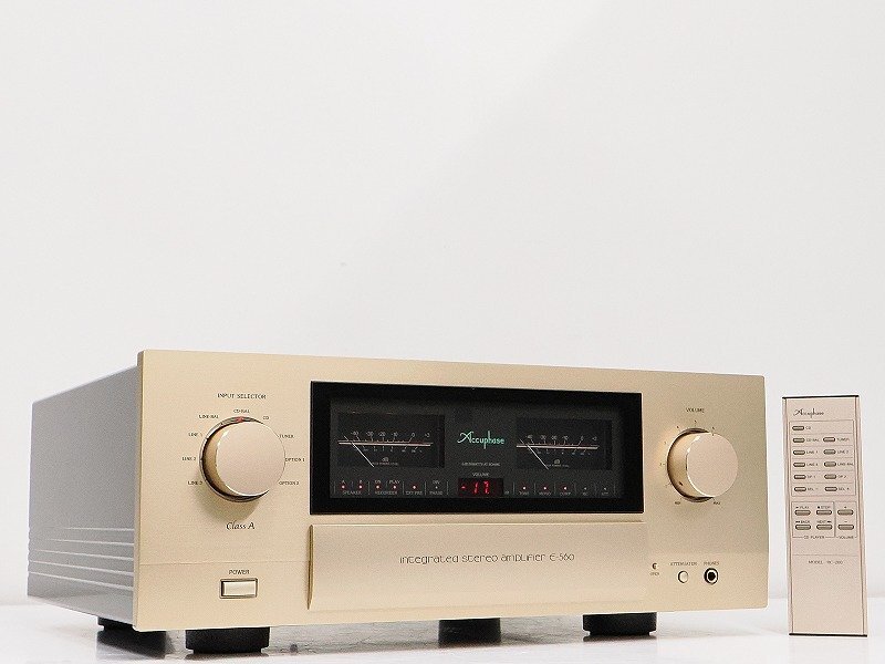 a*o様 ACCUPHASE E-560 純A級 ハイエンド 元箱発送 アキュフ ACCUPHASE