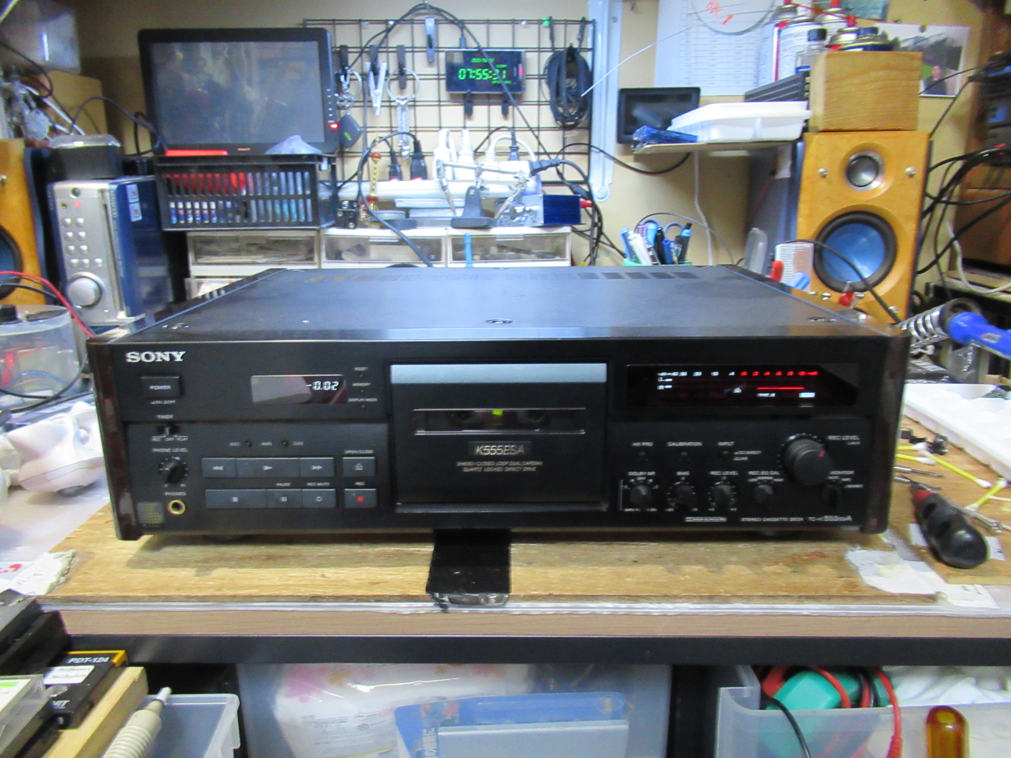 SONY TC-K555ESA LCH録音不良 – Audiolife － Enjoy your audio life!!