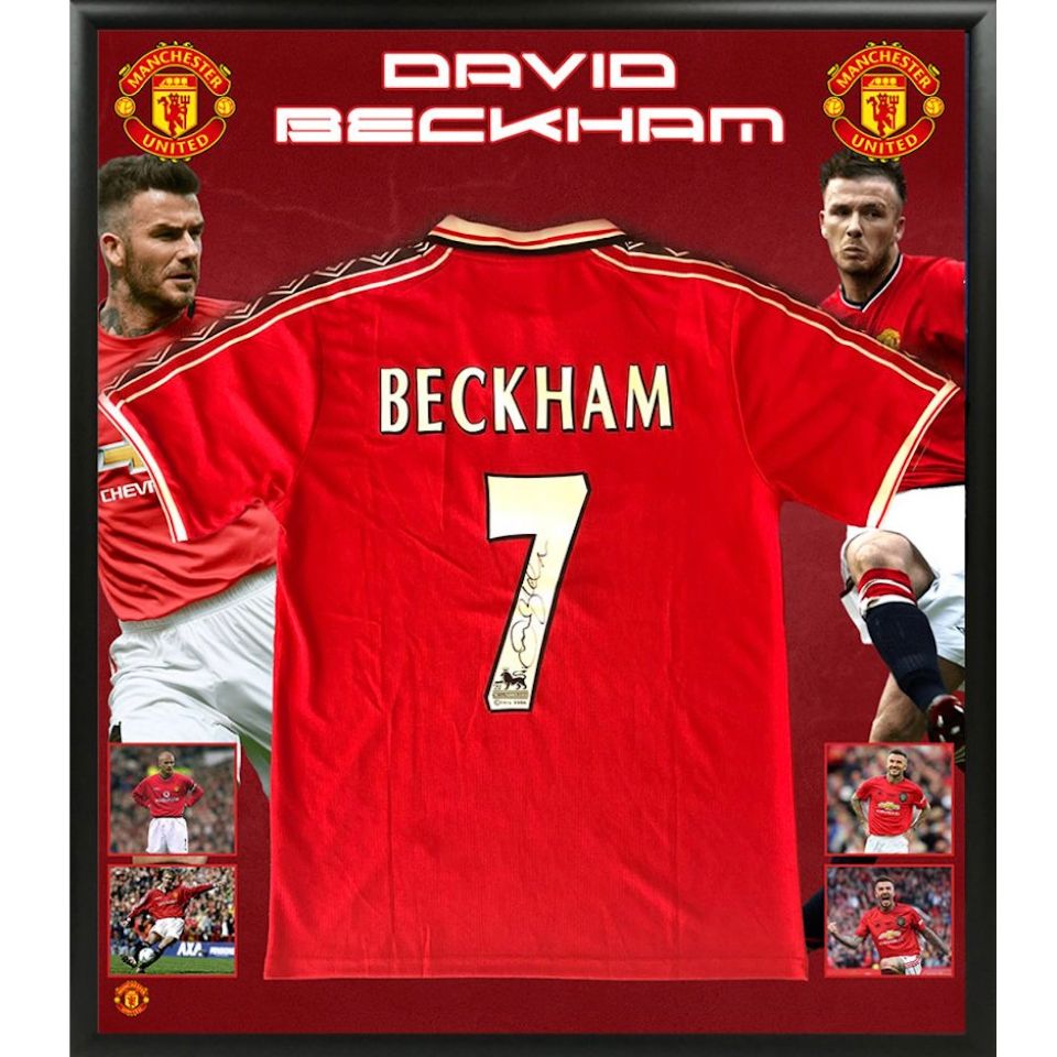 マンチェスター・ユナイテッド 直筆サイン入りスポーツメモラビリア