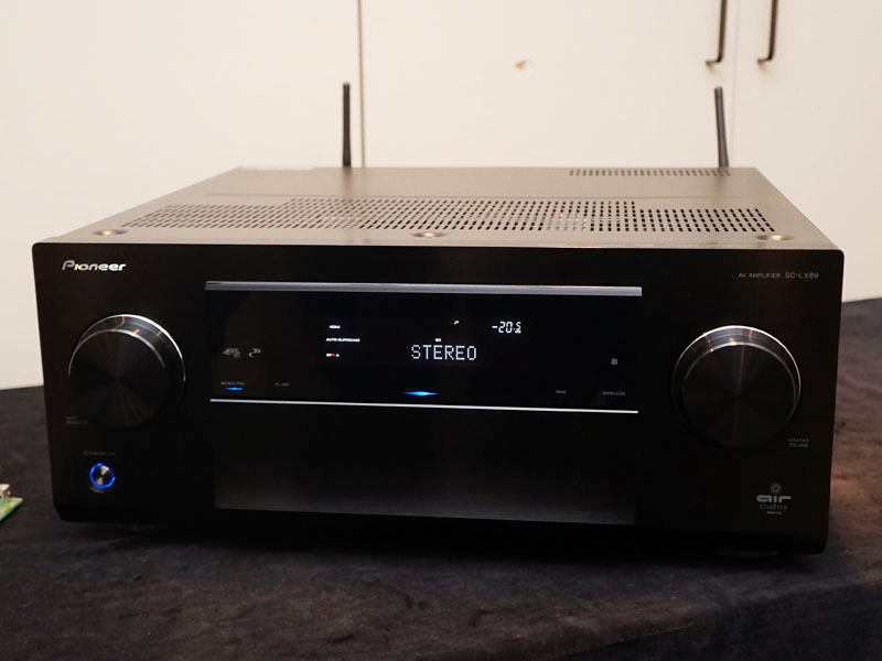 デジタルアンプ強化、Atmos/DTS:X対応のパイオニアAVアンプ「SC-LX89