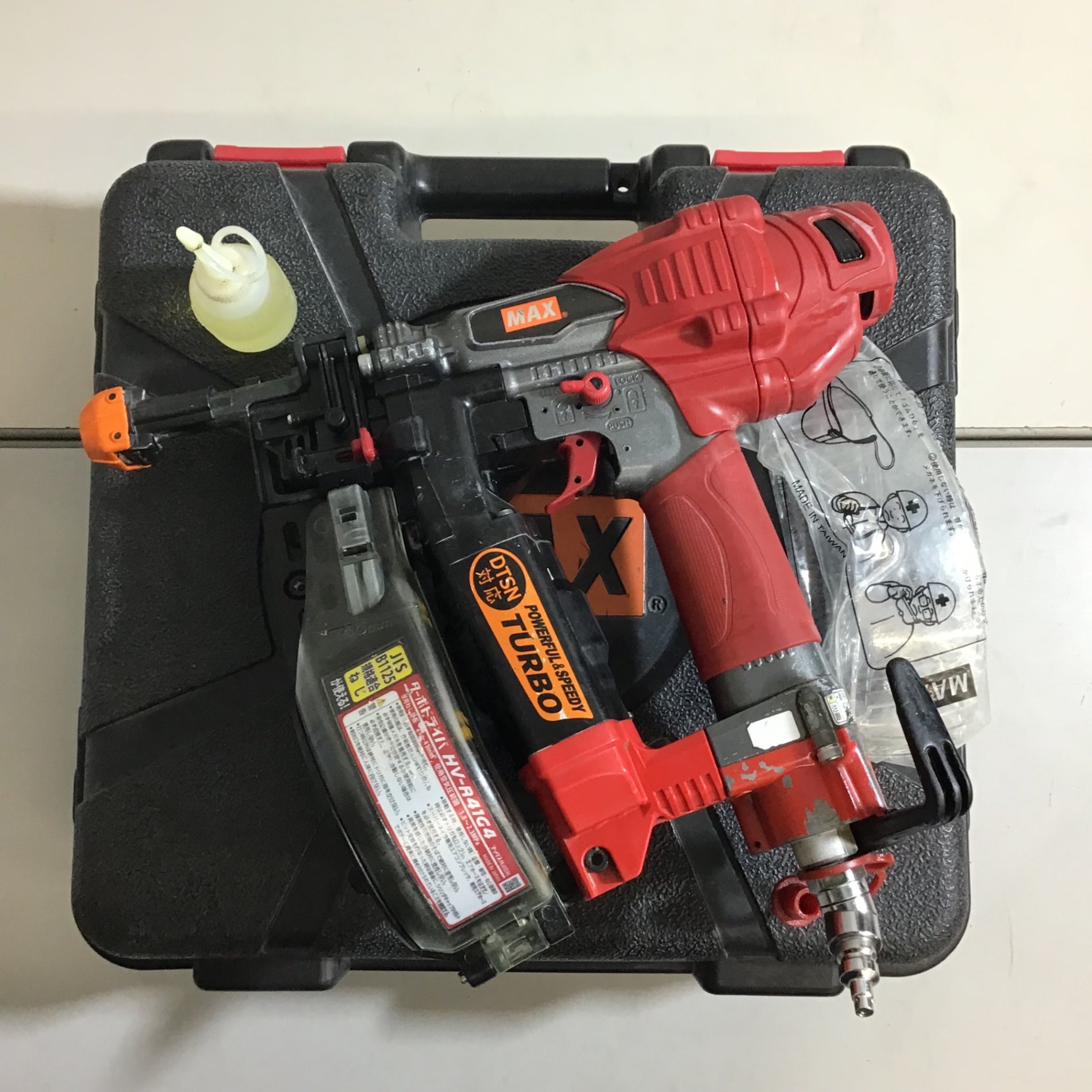 ☆マックス(MAX) 高圧エアネジ打ち機 HV-R41G4【戸田店】 – アクト