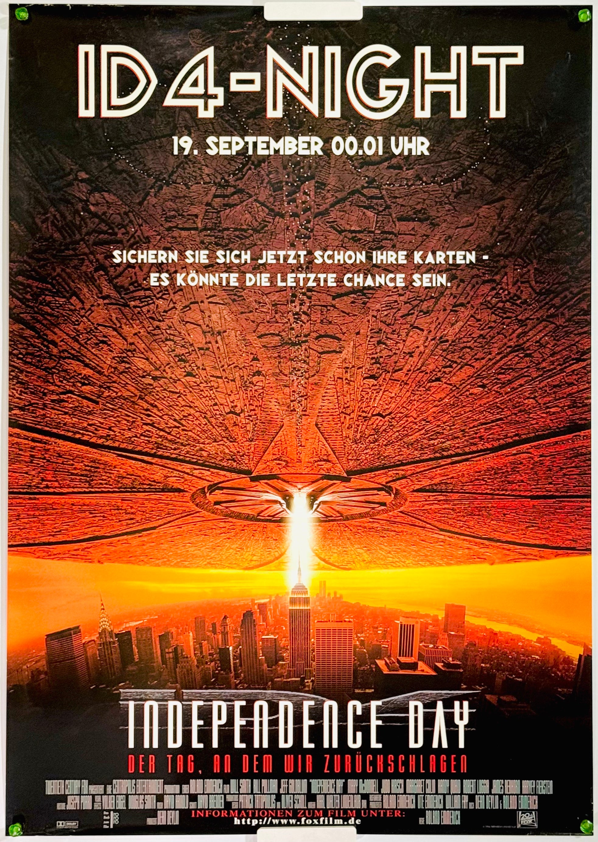 インデペンデンス・デイ』 洋画 ドイツ - 海外版映画ポスター専門店