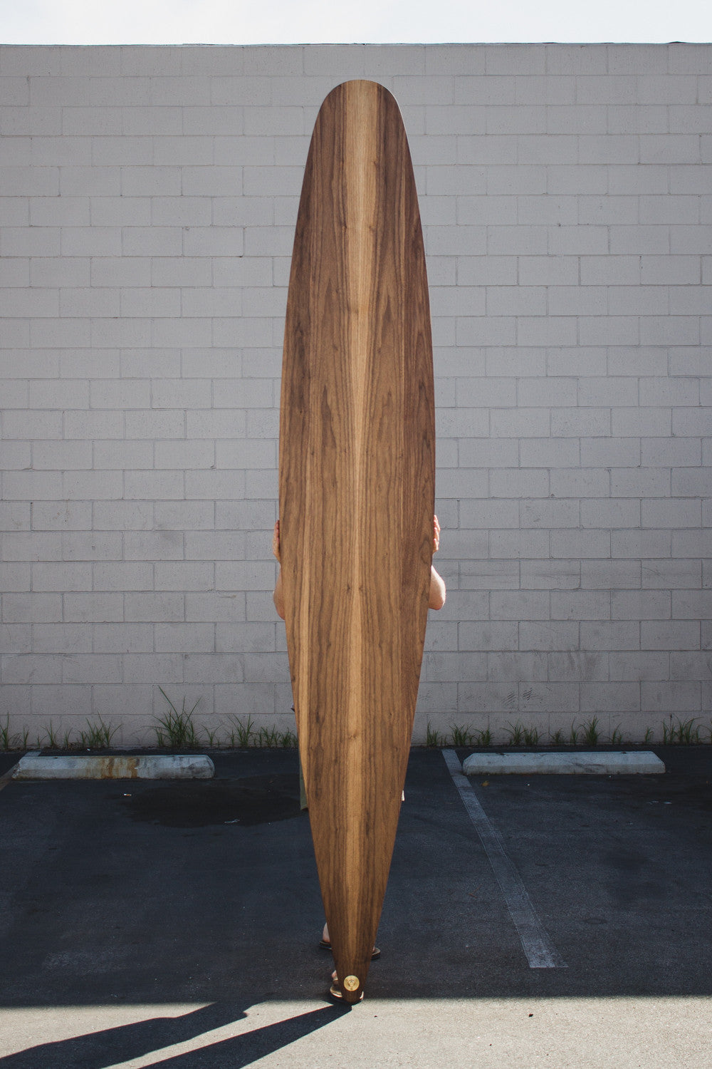 Walnut + Brass 10' Kookbox – Almond Surfboards & Designs