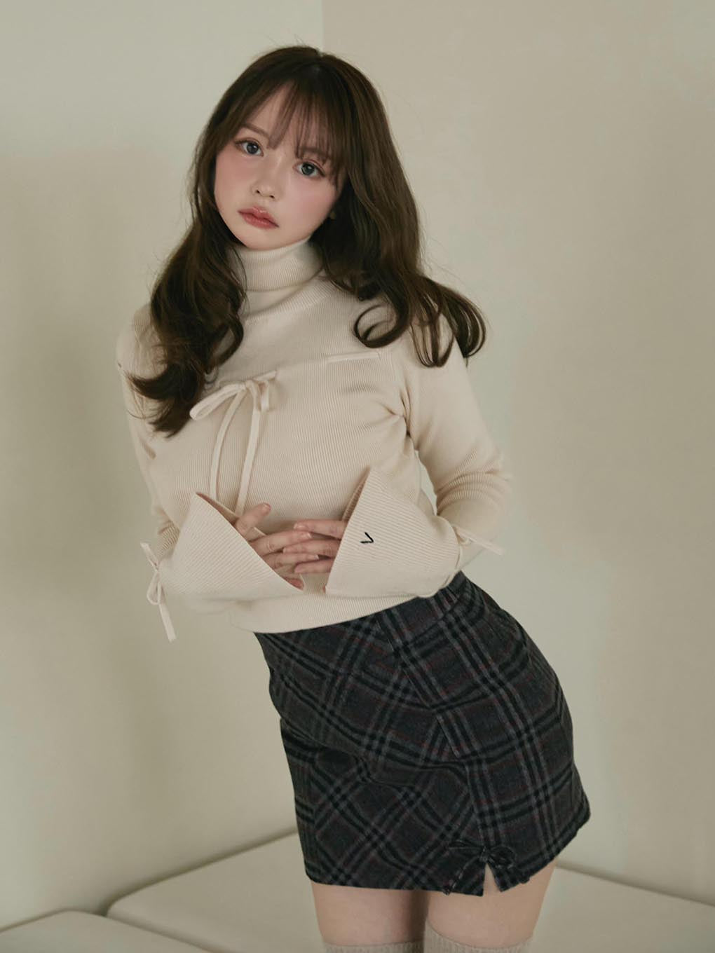 ANDMARY】Lilian ribbon tops