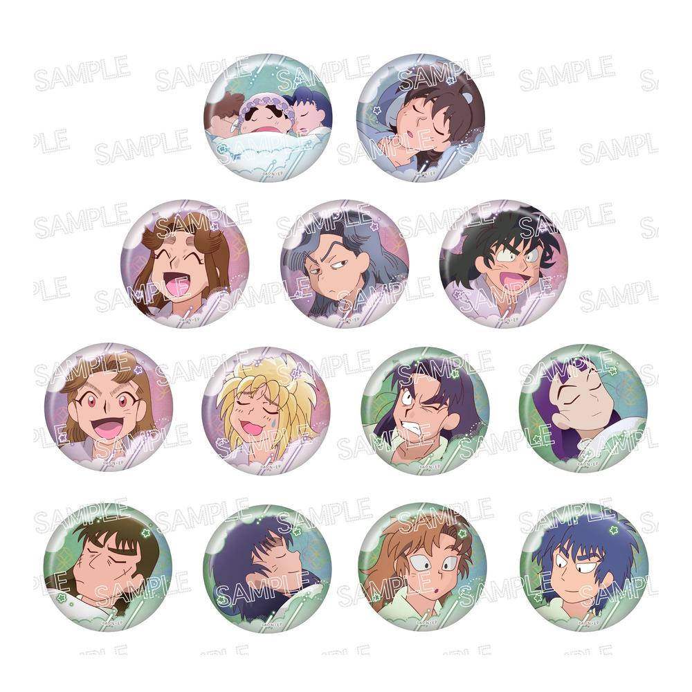 忍たま乱太郎』百面相缶バッジ 寝巻き姿の段 BOX(13個入) – Anime