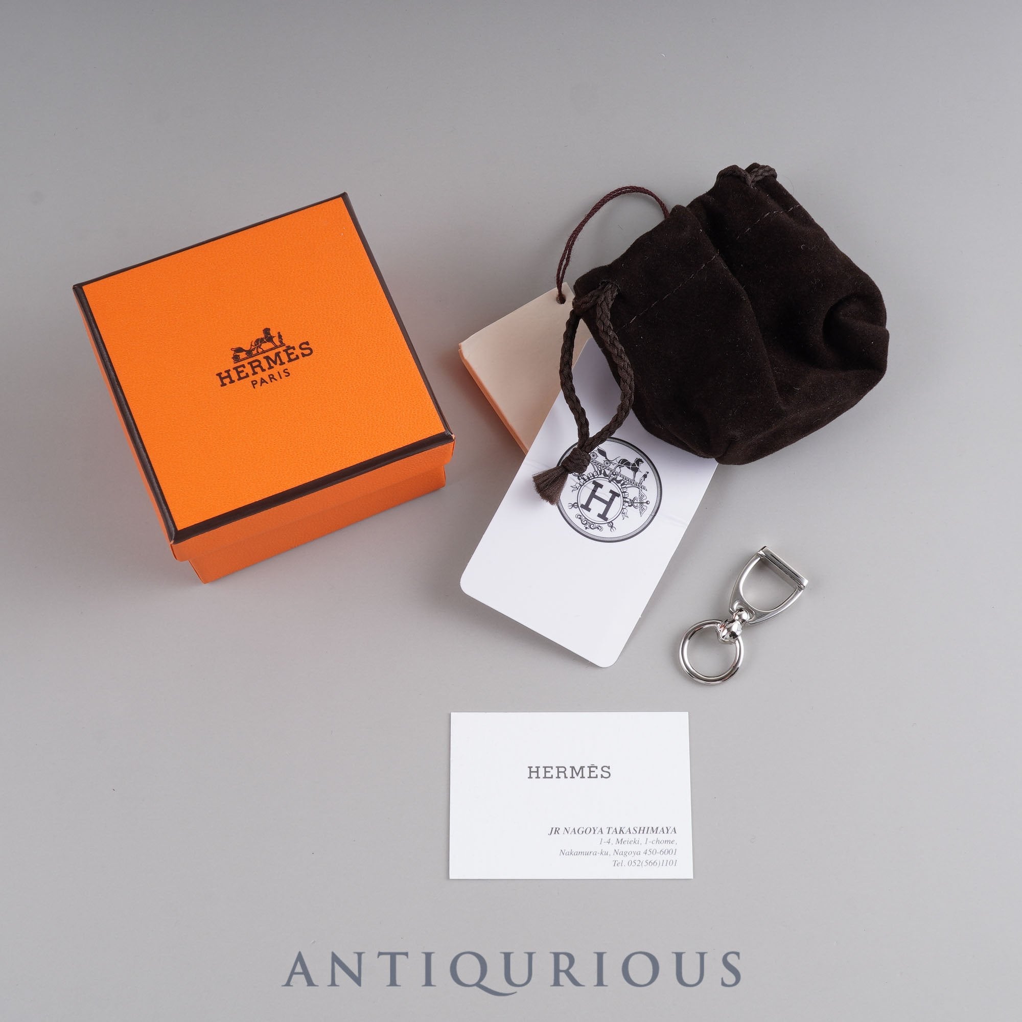 エルメス スカーフリング ツイリーリング エトリエ SS 箱 保存袋 タグ