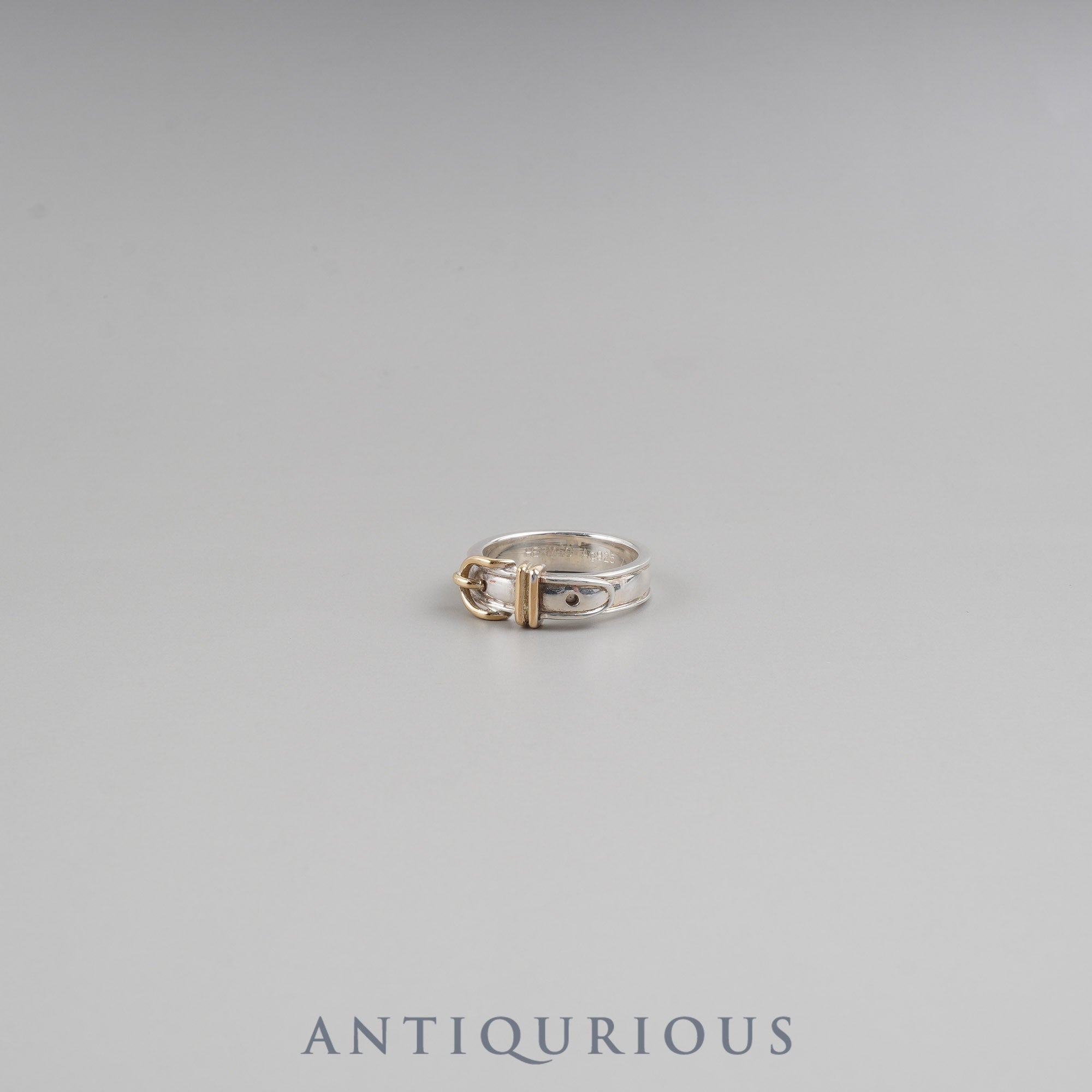 エルメス リング サンチュール SV925/750 #54 約13号 | 東京銀座の