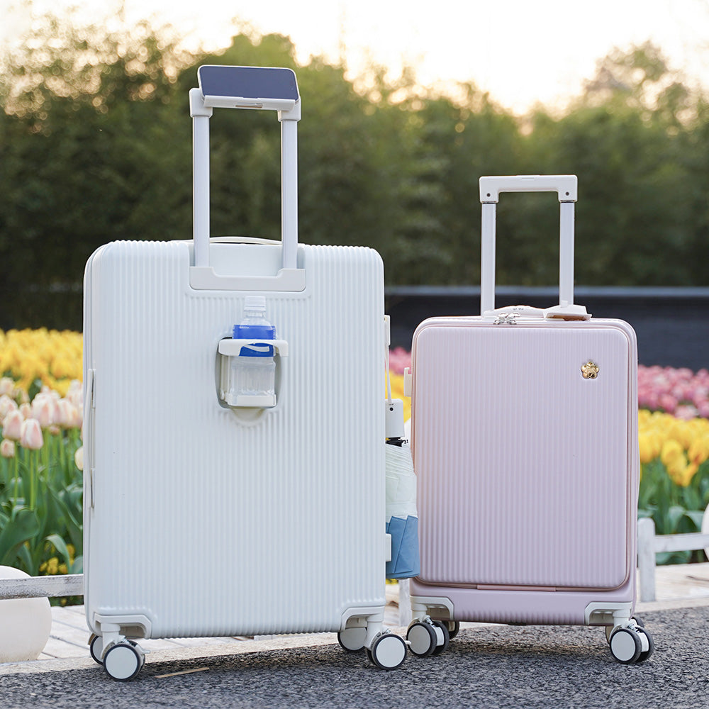 メイン収納に直接アクセス! フロントオープン式 スーツケース