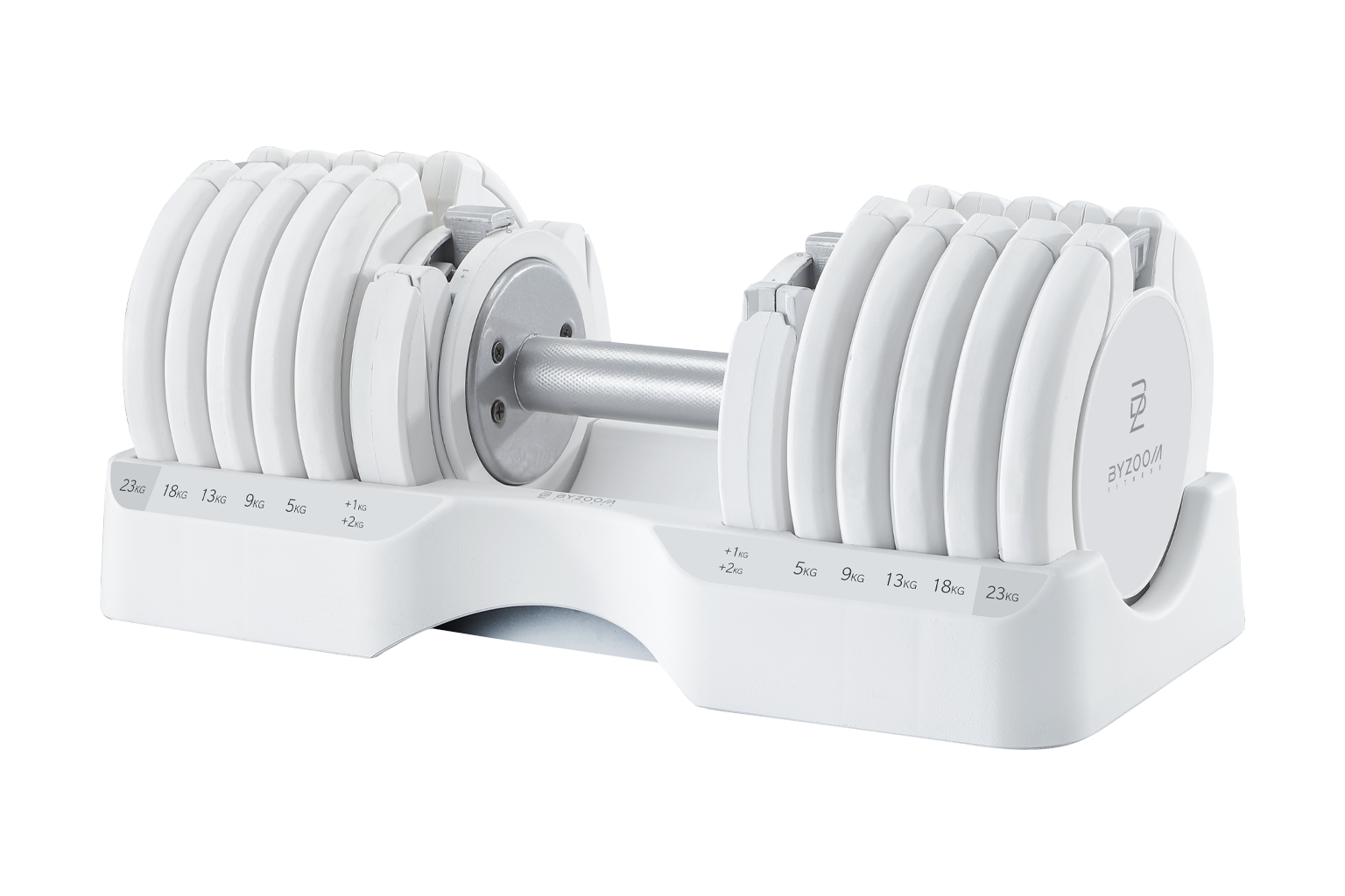 Pure Series 可変式ダンベル 25kgホワイト – Byzoom Fitness JAPAN