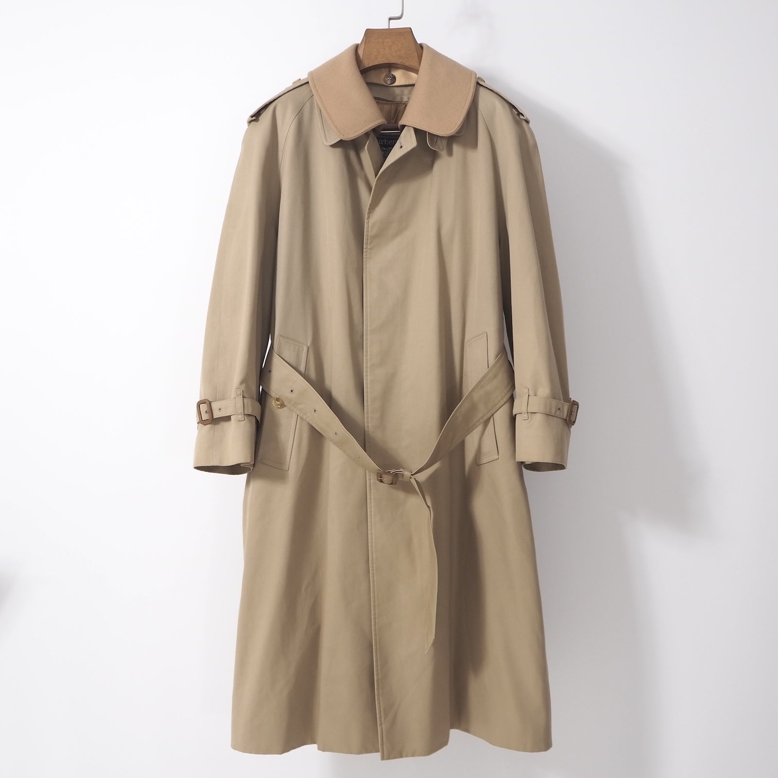 バーバリー Burberry ヴィンテージ 付け襟 ライナー付 シングル