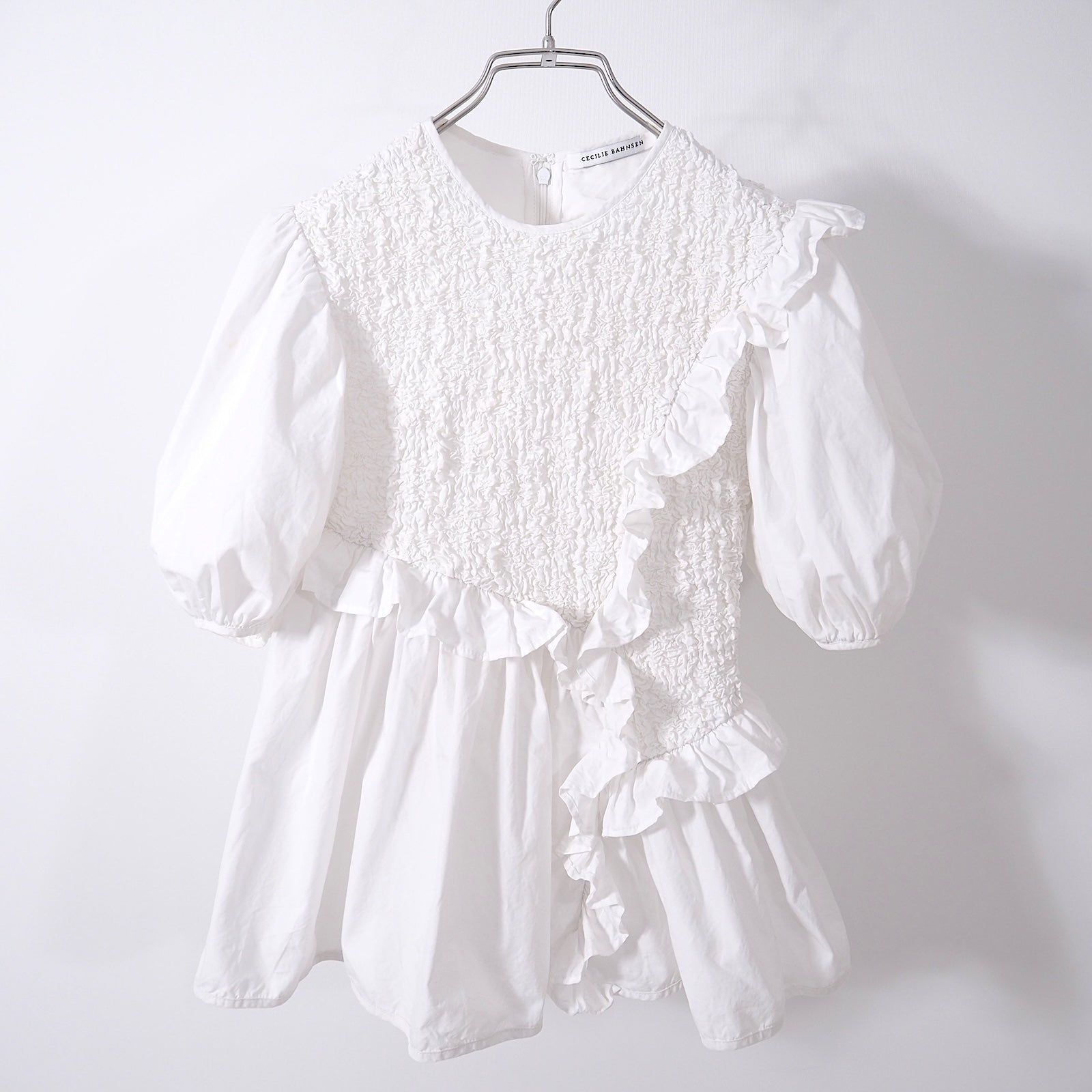 セシリー バンセン CECILIE BAHNSEN ブラウス 2 ホワイト レディース