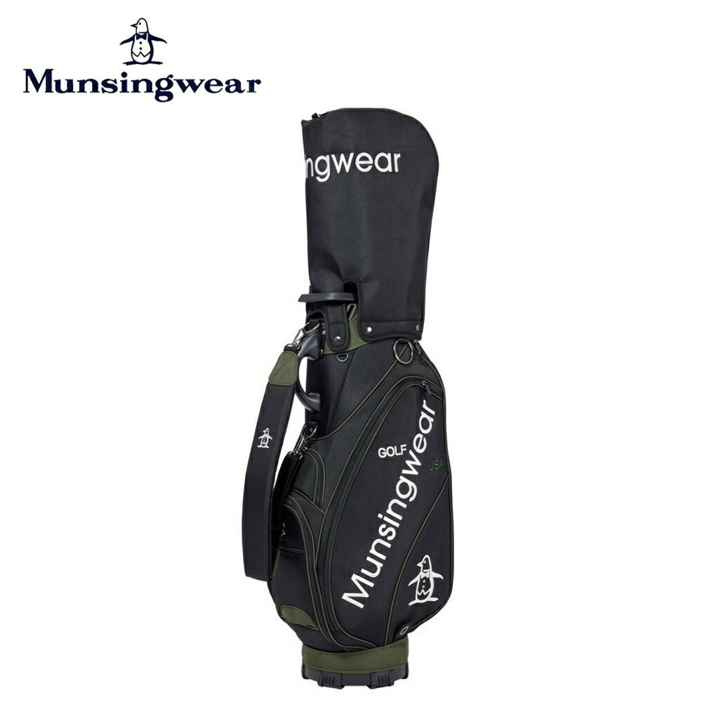 Munsingwear 大口径キャディバッグ（ファブリックモデル） 25FW