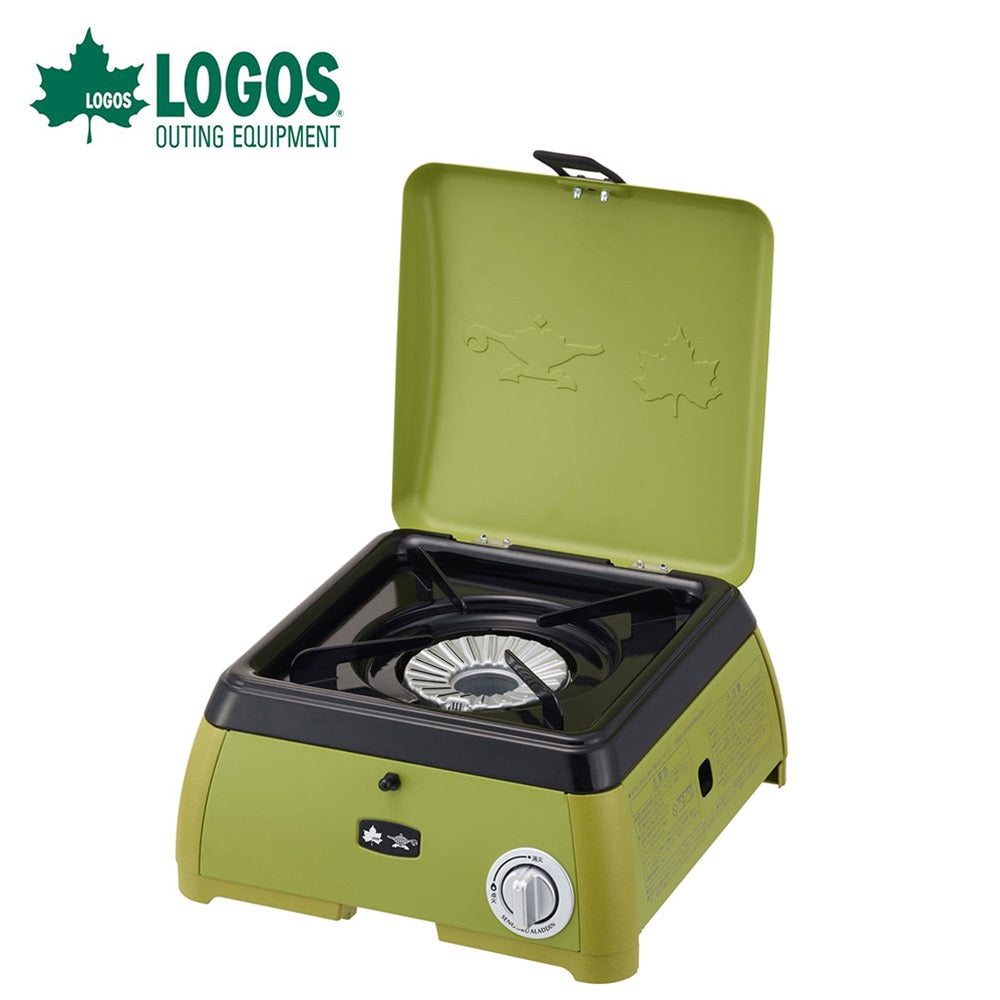 LOGOSxSENGOKU ALADDIN ポータブル ガスカセットコンロ 1バーナー