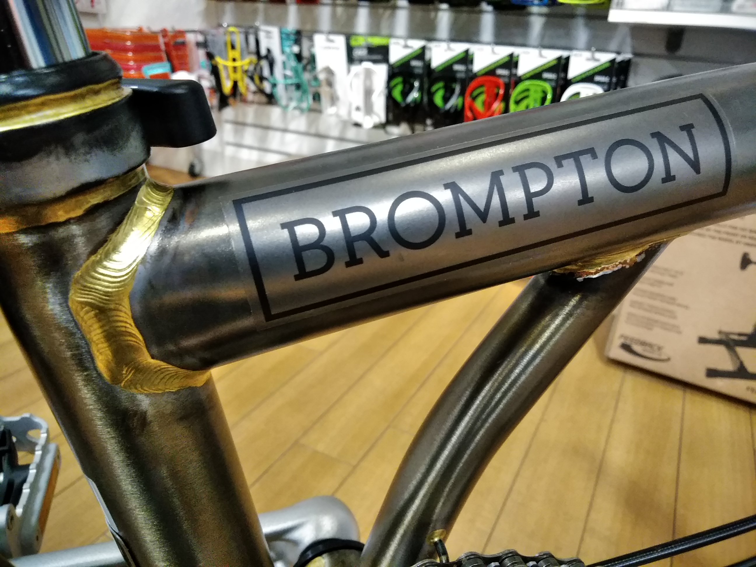 大特価！ブロンプトン M3L ロウカラー ＋ブルックス - サンワ スタッフ