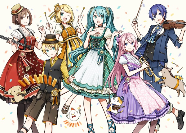 その他（グッズ）】アニメイトにて、リンレン10周年＆ルカ9周年フェア