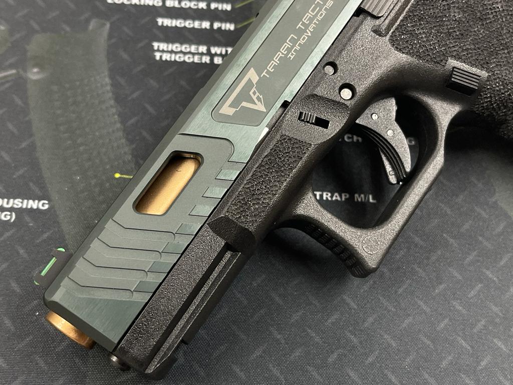 NOVA CNC Aluminum T-style G17 Gen4 Slide set for Tokyo Marui G17