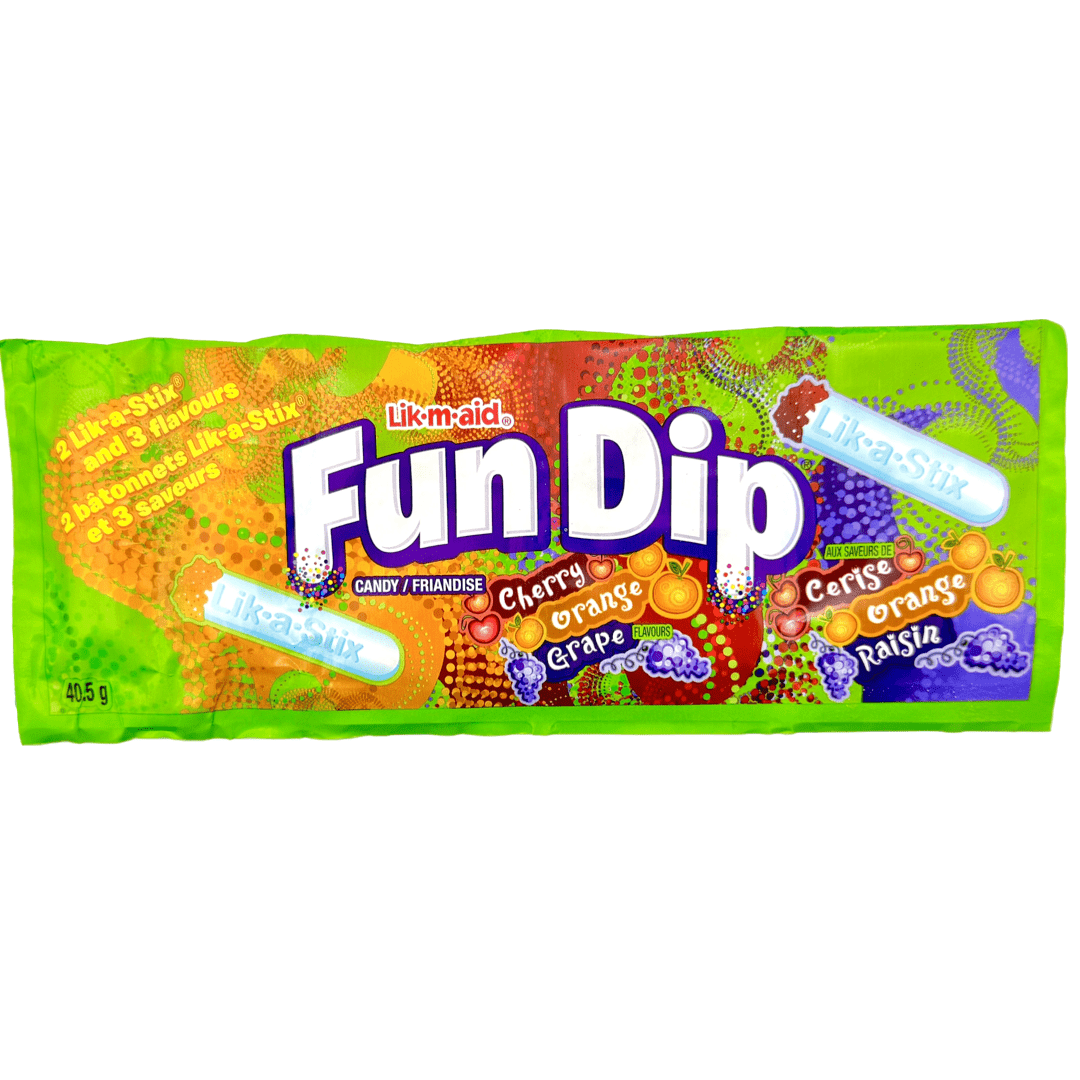 Fun Dip Candy - Cherry, Orange, Grape – Candy Paradise