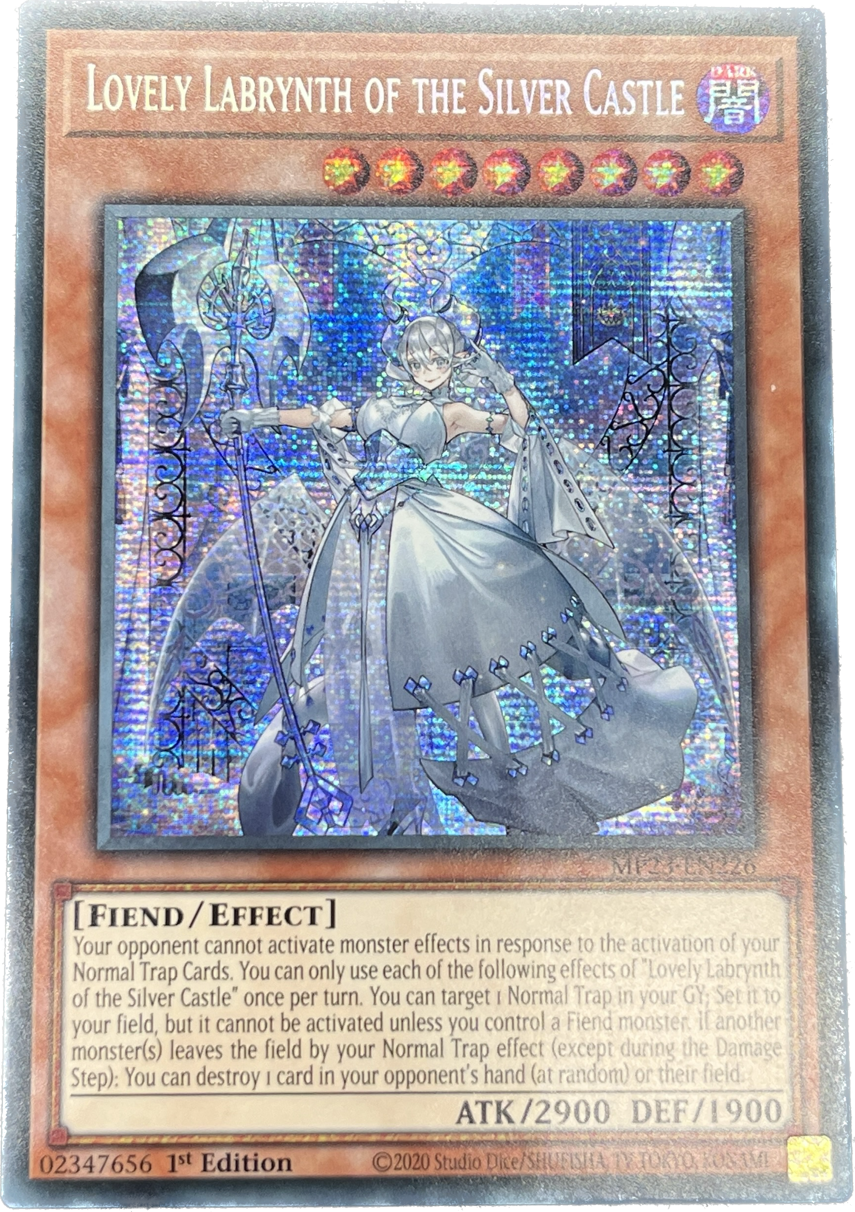 遊戯王 白銀の城のラビュリンス/シークレット/英語/1st – カード