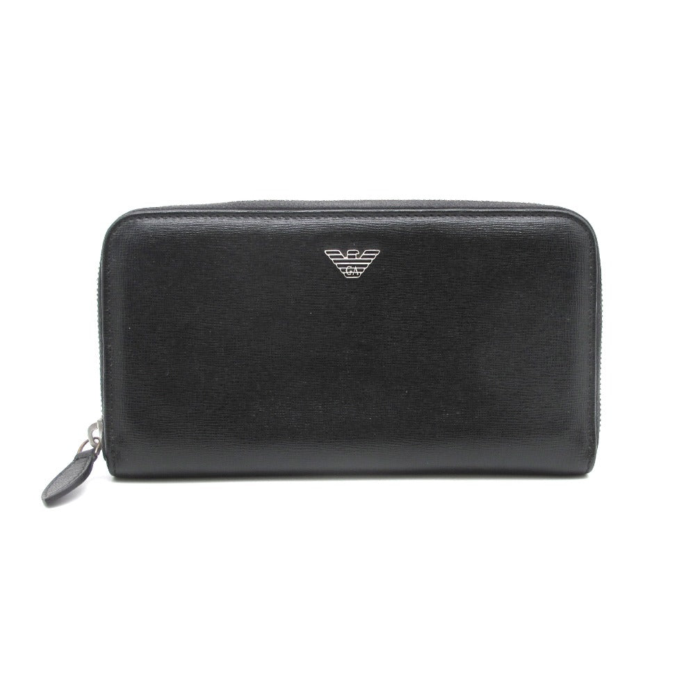 Emporio Armani エンポリオ・アルマーニ ラウンドファスナー 長財布
