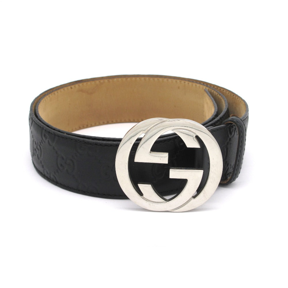 GUCCI グッチ インターロッキングG ベルト 114984 グッチシマ GG柄