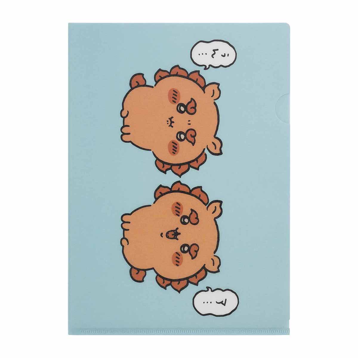 ちいかわ シーサーのおみやげやさん 手触りのいいクリアファイル（ア