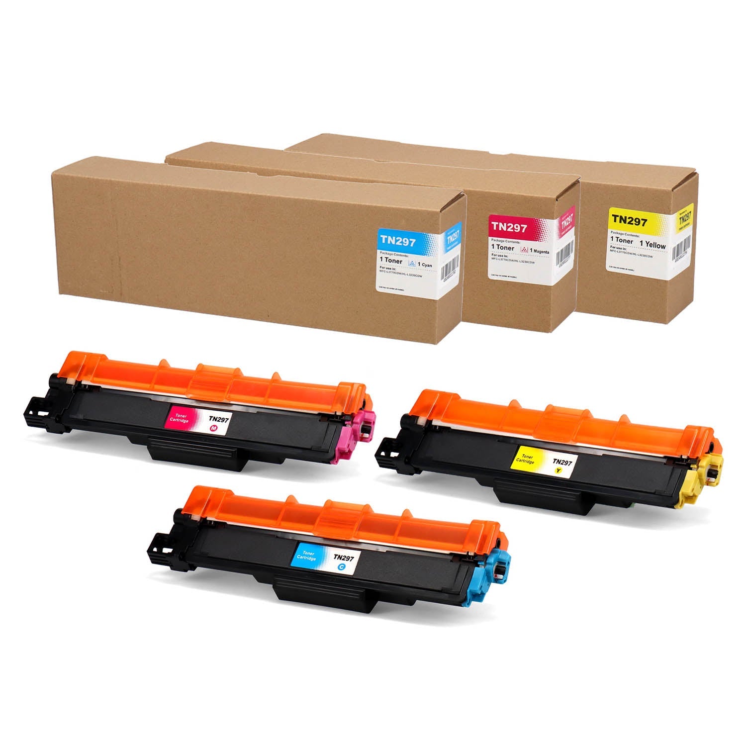 ブラザー用 TN-297 互換トナー カラー3色 – インクのチップス本店