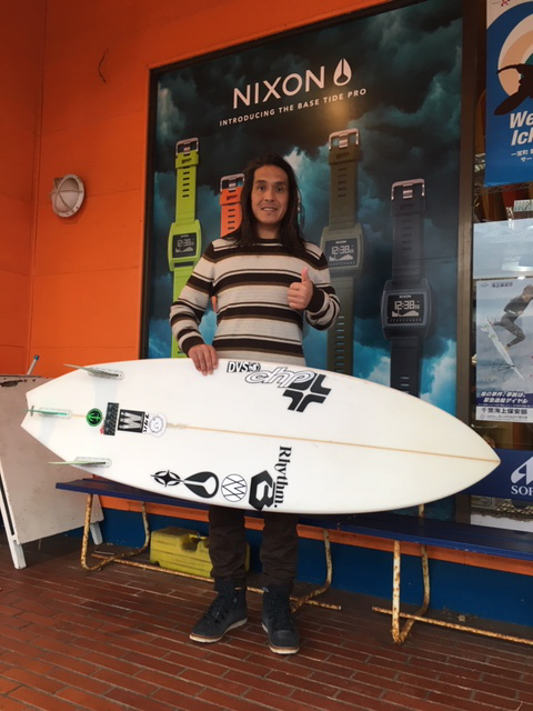 吉川プロ「BORST Creepy Creeps」テストライド: CHPサーフボード