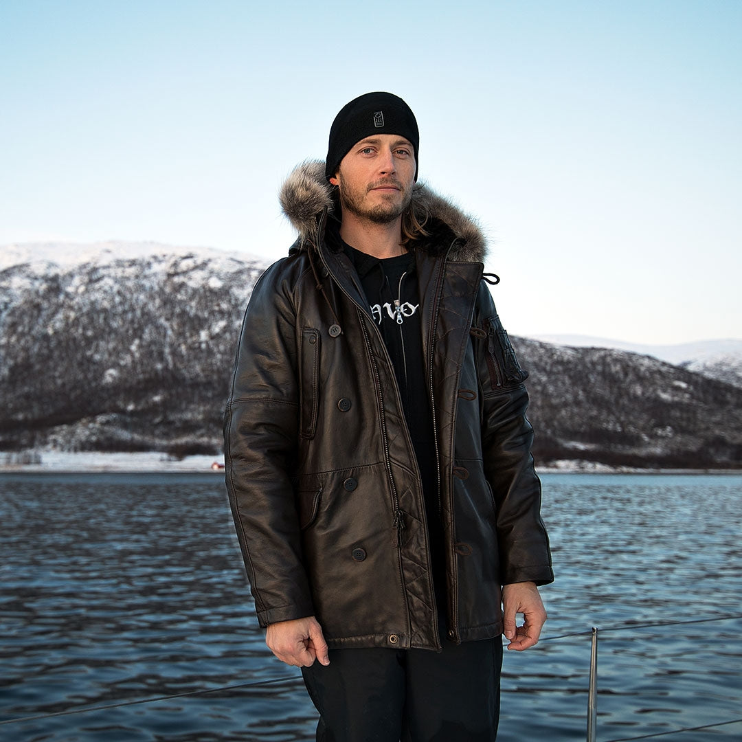 Men's N3B Long Parka | Lambskin Parka | Cockpit USA