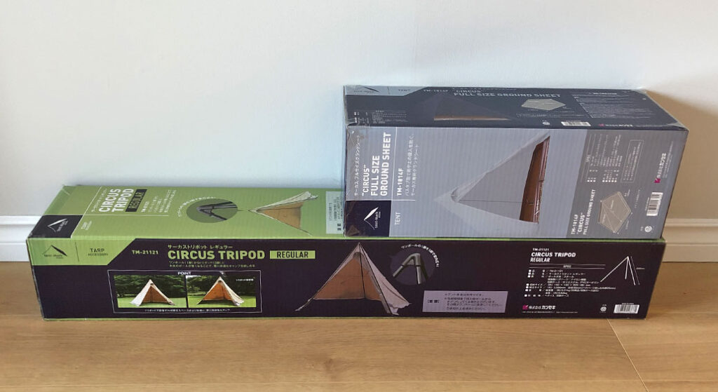 テンマク サーカス トリポット レギュラーサイズをサーカスST DXで使用