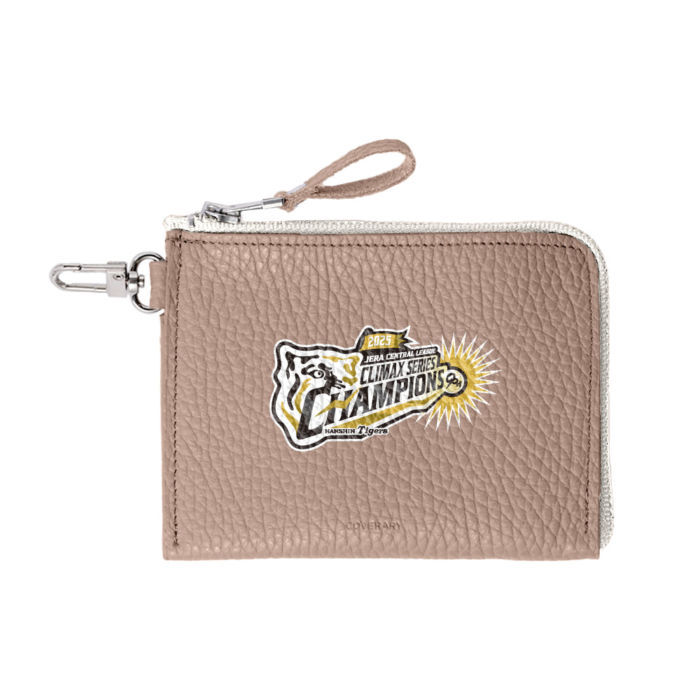 期間限定】阪神タイガース × COVERARY 2025CS優勝ロゴ 本革 イタリアン