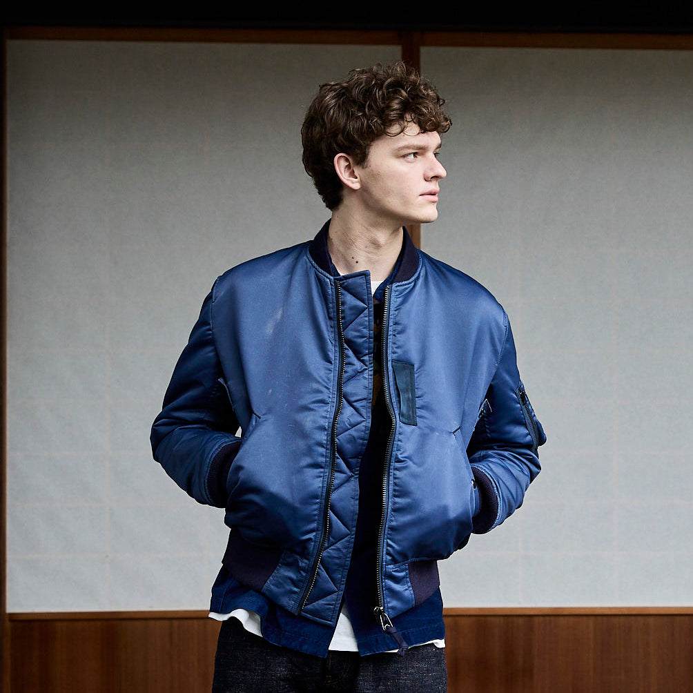 インディゴMA-1ジャケット【4623】 – STUDIO D'ARTISAN ONLINE STORE