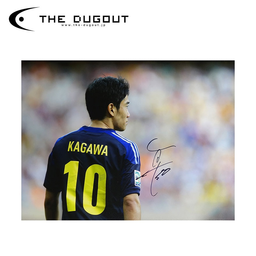 サッカー／国代表】香川真司 直筆サイン入り 日本代表 2013フォト