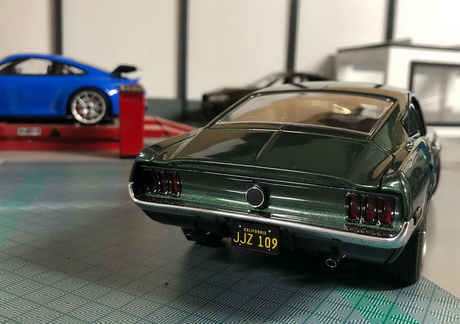 Project - Ford Mustang 390 GT – Bullitt/Steve Mc Queen – AutoArt 1
