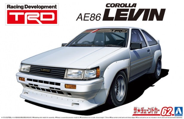 TOYOTA COROLLA LEVIN TRD AE86 - 1983 – DModelkits