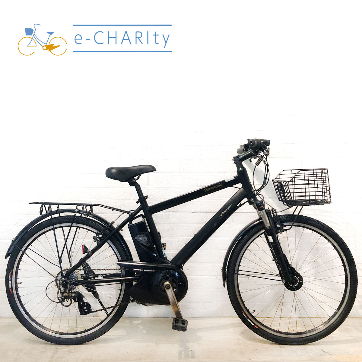 電動自転車 パナソニック ハリヤ ブラック 26インチ YU106 【中古車